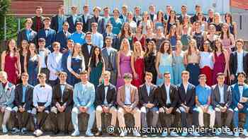 Abitur in Calw - Gymnasiasten werden in Freiheit entlassen - Schwarzwälder Bote