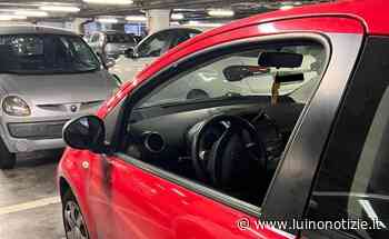 Luino, macchina danneggiata e tentato furto nel parcheggio sotterraneo in centro - Luino Notizie