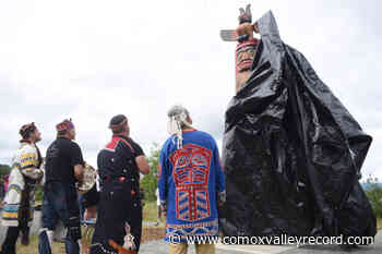 PHOTOS: Totem pole unveiled at Courtenay Riverway Walkway - Comox Valley Record