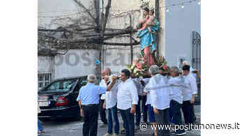 Positano, tradizione e fede al quartiere della Chiesa Nuova che festeggia la Madonna delle Grazie - Positanonews - Positanonews