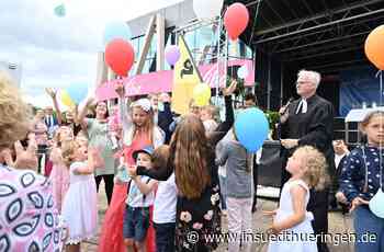 Fest im Viba-Park - 18 Taufen unter freiem Himmel - inSüdthüringen