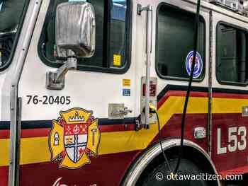 Ottawa firefighters battle two blazes on Monday - Ottawa Citizen