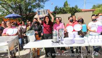 Otorga SEDIF equipo de cocina a telesecundaria de Fresnillo - Express Zacatecas