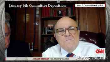 'You guys are not tough enough': Rudy Giuliani recalls heated White House meeting