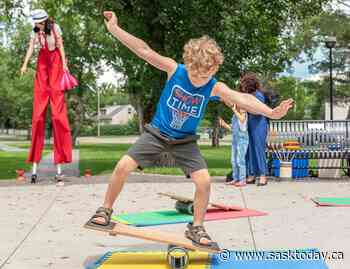 Photos: Kidfest attracts all ages to Library Park in North Battleford - SaskToday.ca
