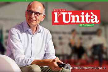 Il segretario del Pd Enrico Letta alla Festa dell'Unità di Melzo - Prima la Martesana