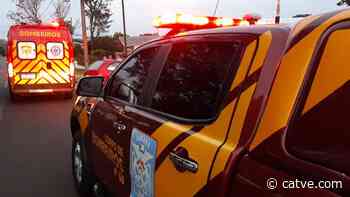 Homem cai de escada e fica ferido em Cascavel - Catve