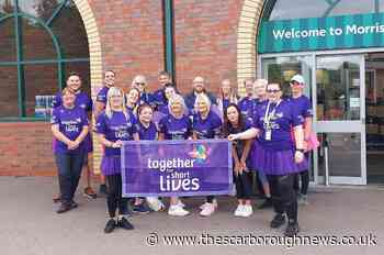 Morrisons staff walk from Whitby to Scarborough to raise money for children's hospices - The Scarborough News