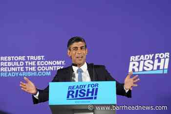 Common sense Thatcherism needed for UK economy, says Sunak - Barrhead News