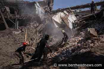 Ukraine condemns 'absolute terrorism' as Russia pounds civilian sites in Kharkiv - Barrhead News