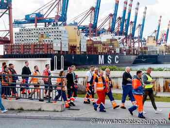 Erneut Warnstreik in deutschen Häfen am Donnerstag