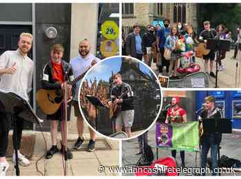 Blackburn busker Jacob Reddy makes top 10 in Brave Briton awards