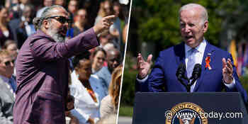 Father of teen killed in Parkland interrupts Biden with a call for more action on shootings