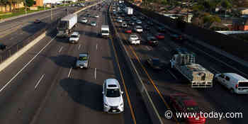 Mother and boyfriend arrested after 7-year-old girl falls out of SUV, fatally struck on freeway