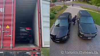 Stolen Jeep in shipping container found by OPP | CTV News - CTV News Toronto