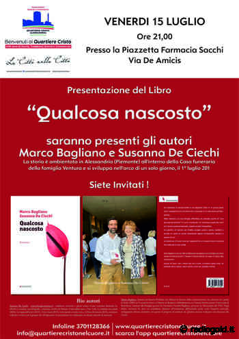 Marco Bagliano e Susanna De Ciechi presentano "Qualcosa di nascosto" - Radio Gold