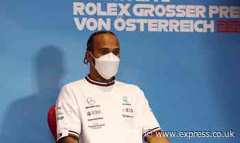Lewis Hamilton U-turns over Covid mask decision with 'a lot of people getting sick' - Express
