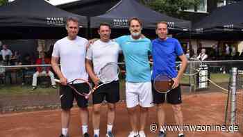 Jubiläum beim Tennisclub Nikolausdorf-Garrel: Showkämpfe, Party und Ehrungen zum 50-Jährigen - Nordwest-Zeitung