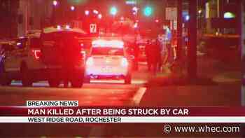 Man hit and killed walking on W. Ridge Rd.