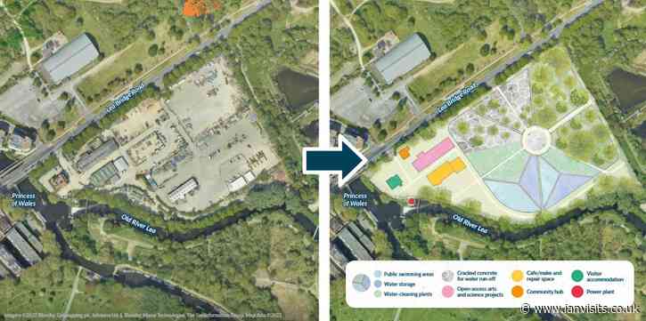 A campaign to create a wild swimming water park in East London