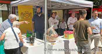 Aktion "Brot und Wein" in Merzig - Saarbrücker Zeitung