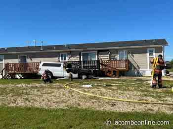 Lacombe Fire Department responds to Mackenzie Estates fire - LacombeOnline.com