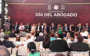 Juristas celebran el Día del Abogado - El Sol de Cuernavaca