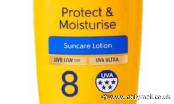 Boots axes low SPF sun cream amid heatwave