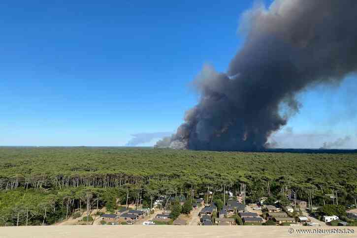 Gezin uit Tessenderlo geëvacueerd door bosbranden in Frankrijk: “In pyjama moeten vertrekken”