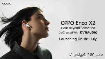 Oppo Enco X2 TWS Earphones India Launch Date Set for July 18, Flipkart Landing Page Goes Live