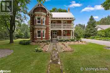 Innisfil's Historic Florence Nightingale Home is 150 Years Old This Year, and it Just Hit the Market - Storeys