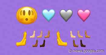 New emoji for iOS and Android include a high five and shaking face - The Verge