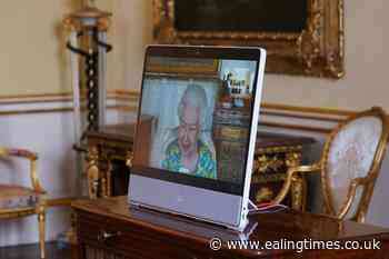 Queen appears on screen for virtual audiences - Ealing Times