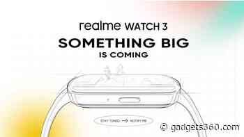 Realme Watch 3 With Bluetooth Calling, Bigger Display Teased Ahead of India Launch
