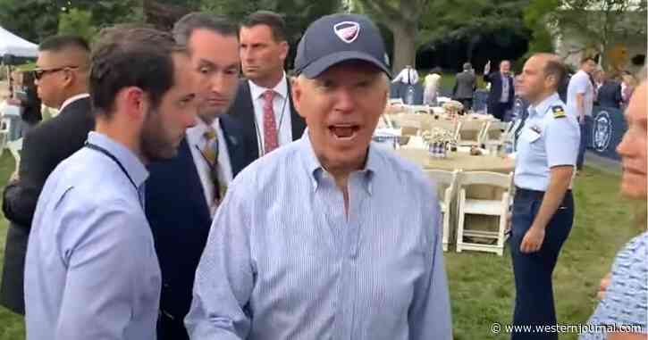 Biden Gets Crazed Look in His Eyes as He Confronts Reporter: 'Read the Polls, Jack!'