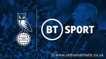 First Home Game Chosen For Broadcast - News - oldhamathletic.co.uk