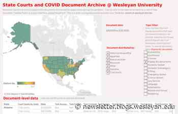New Database Shows Court Changes that Impact Access to Justice - Wesleyan University