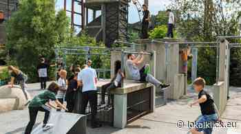 Parkour auf Zollverein des Kreisjugendwerks der AWO Essen feiert Sommerfest - Lokalklick.eu - Online-Zeitung Rhein-Ruhr