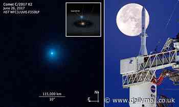 Huge comet and stunning SUPERMOON will be visible from Earth tonight