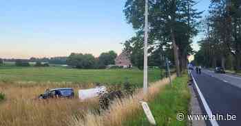 19-jarige bestuurder op slag dood na zwaar ongeval in Tielt-Winge - Het Laatste Nieuws