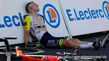 Intermarche-Radprofi Georg Zimmermann war gezeichnet, aber glücklich