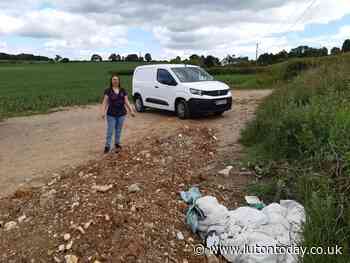 Luton fly-tippers fined after being caught on camera dumping waste in a country lane - Luton Today