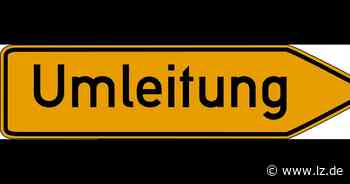 Der Ostring in Blomberg ist gesperrt | Lokale Nachrichten aus Blomberg - Lippische Landes-Zeitung