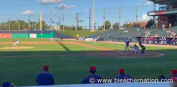 For the Second Game in a Row, Pete Crow-Armstrong Leads Off the Game With a Long Homer - bleachernation.com