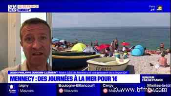 Mennecy: 460 personnes vont profiter des journées à la mer à 1 euro cet été - BFMTV