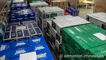 Edmonton police bust stolen liquor distribution network - CTV News Edmonton