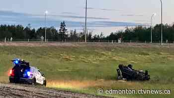 Rollover delays traffic in west Edmonton Monday morning - CTV News Edmonton