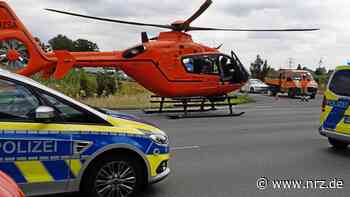 Isselburg: Hubschrauber flog Unfallopfer zur Spezialklinik - NRZ News