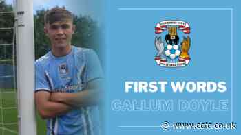 WATCH: Callum Doyle's first interview! - News - Coventry City