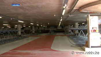 De grote fietsenstalling onder het Martelarenplein in Leuven opent na de zomervakantie haar deuren - ROB-tv